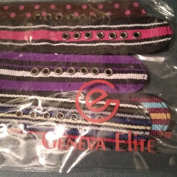 Multicolored Wrist and Watch Bands ( 5 pack set) - Picture 4 of 5